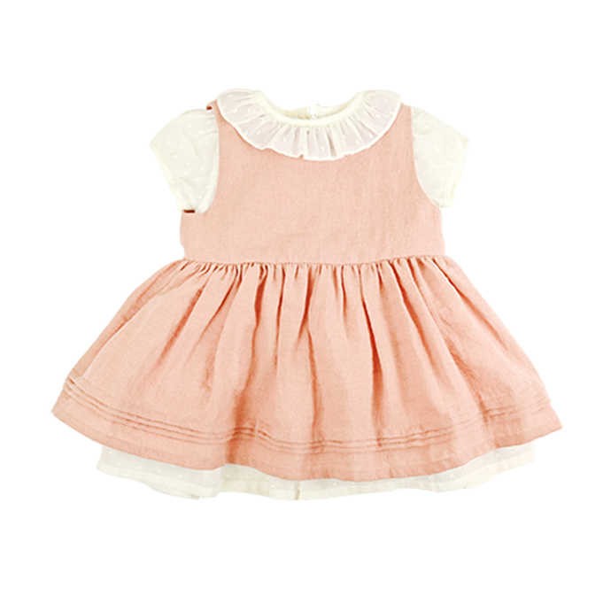 Children baby girl summer dress pursue elegance with much attention paid to detail